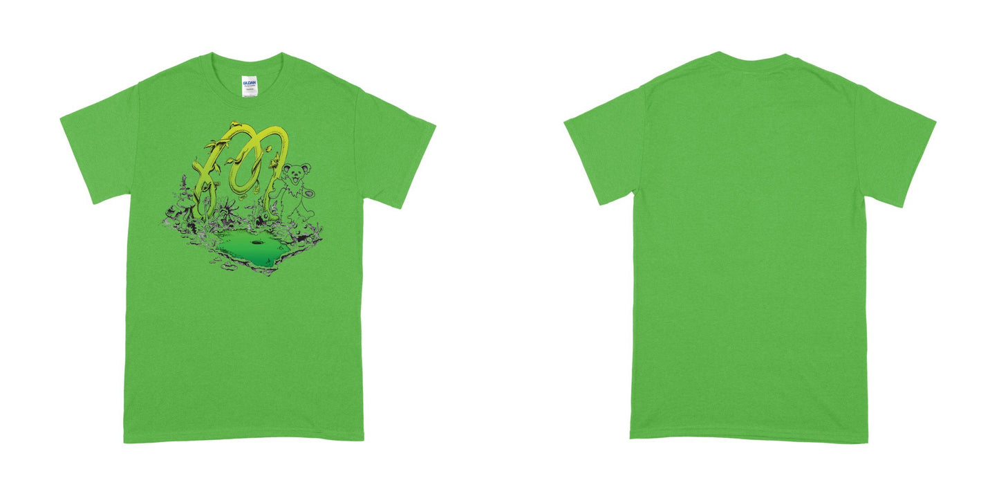 Gildan 5000 — Electric Green / XL