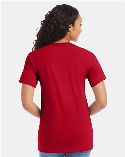 Hanes 5280 - Deep Red (Back)
