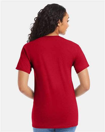 Hanes 5280 - Deep Red (Back)