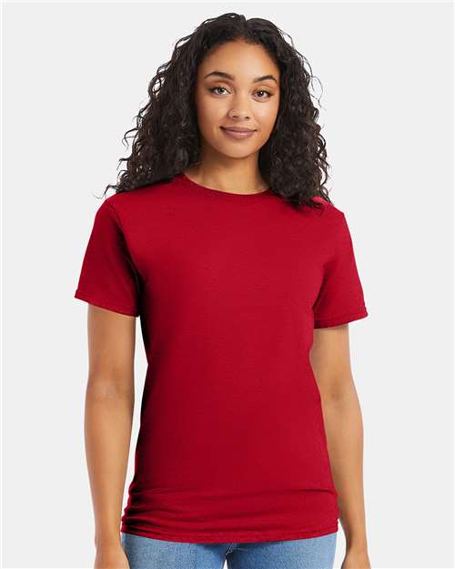 Hanes 5280 - Deep Red (Front)