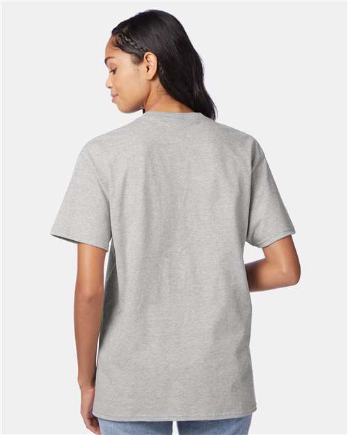 Hanes 5250 - Ash (Back)