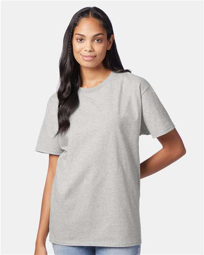 Hanes 5250 - Ash (Front)