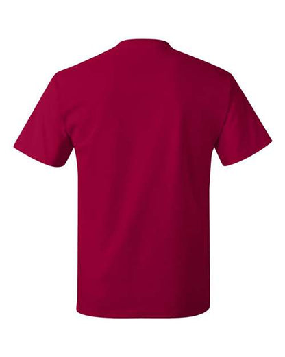 Hanes 5250 - Deep Red (Back)