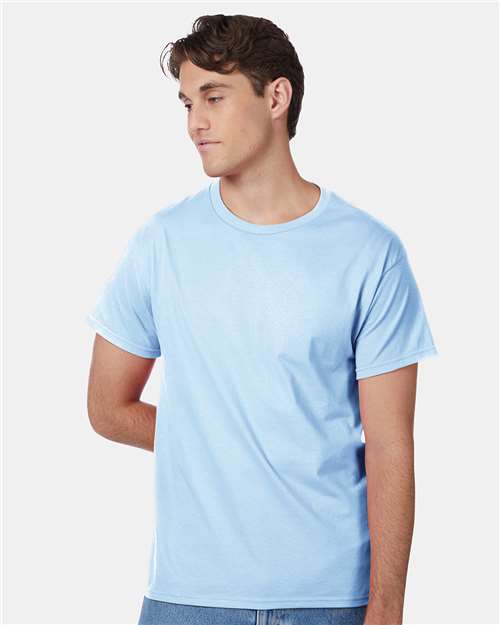 Hanes 5250 - Light Blue (Front)