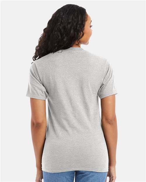 Hanes 5180 - Ash (Back)
