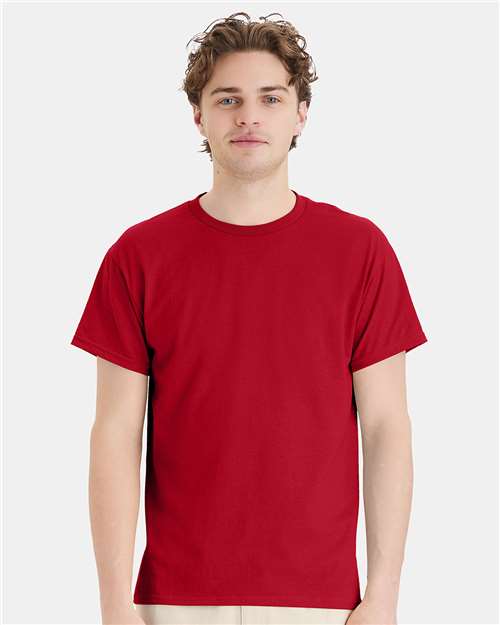 Hanes 5170 - Deep Red (Front)