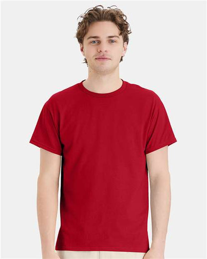 Hanes 5170 - Deep Red (Front)