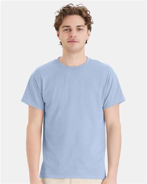 Hanes 5170 - Light Blue (Front)