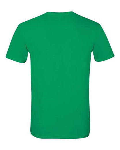 Gildan 64000 - Irish Green (Back)