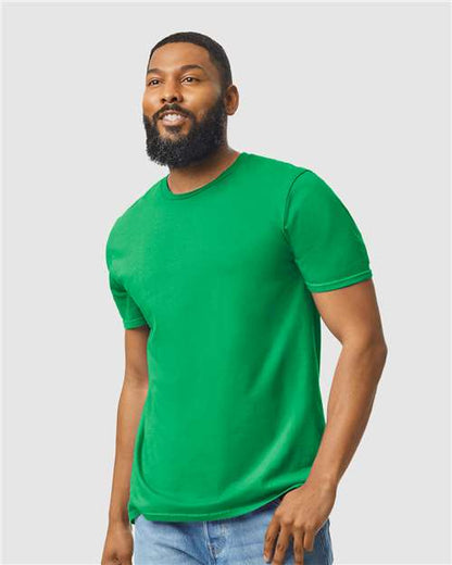 Gildan 64000 - Irish Green (Front)