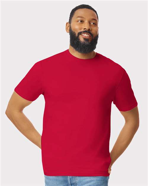 Gildan 64000 - Red (Front)