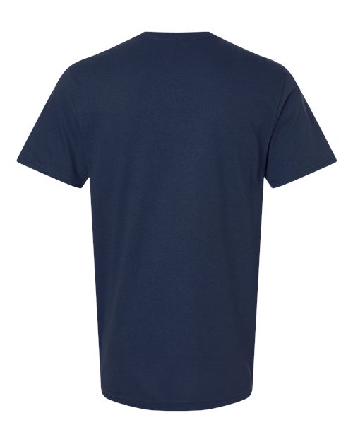 Gildan 64000 - Navy (Back)