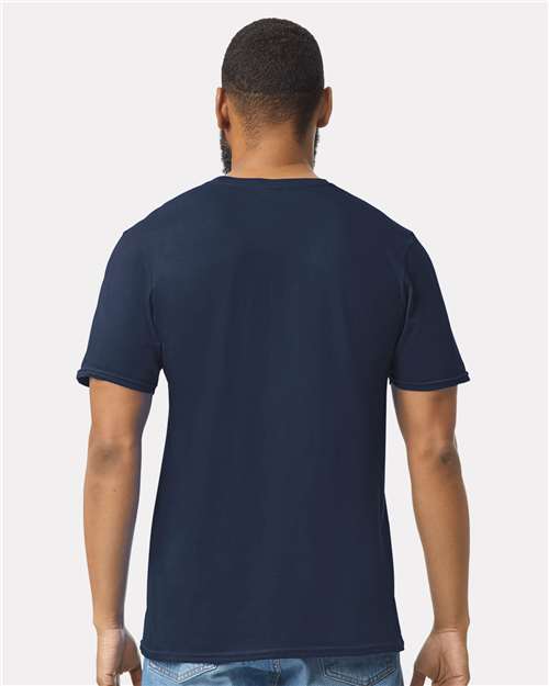 Gildan 64000 - Navy (Back)