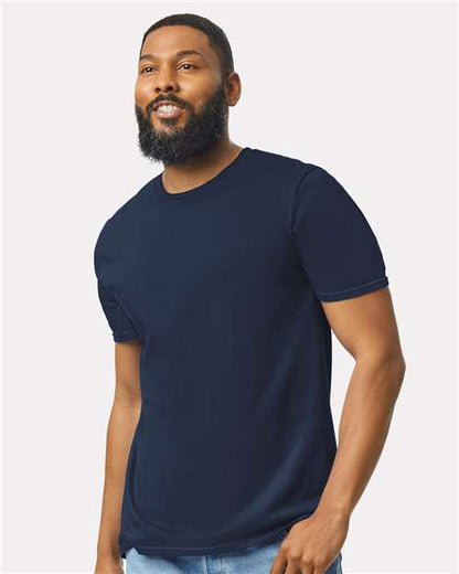 Gildan 64000 - Navy (Front)