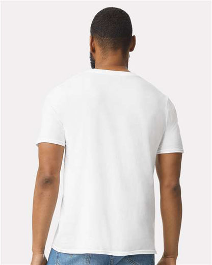 Gildan 64000 - White (Back)