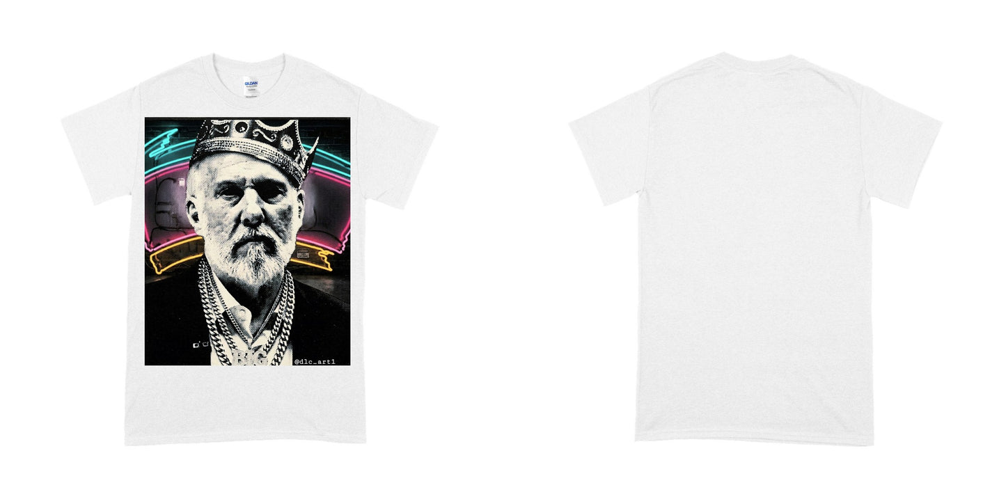 Gildan 5000 — White / L