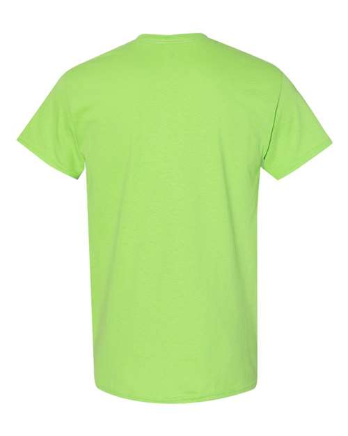 Gildan 5000 - Lime (Back)