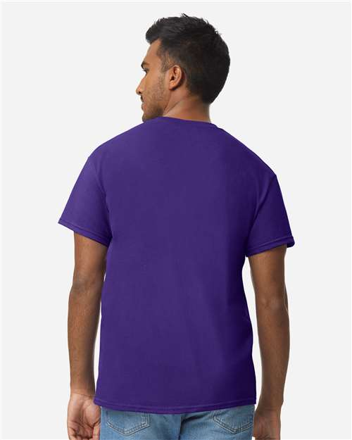 Gildan 5000 - Purple (Back)