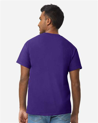 Gildan 5000 - Purple (Back)