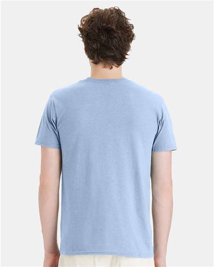 Hanes 4980 - Light Blue (Back)