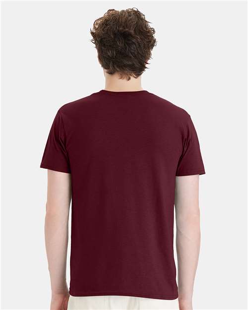Hanes 4980 - Maroon (Back)