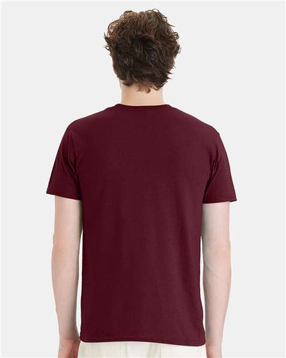 Hanes 4980 - Maroon (Back)