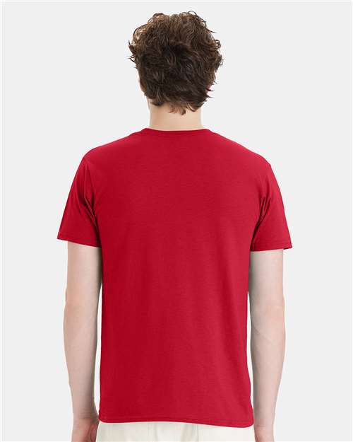 Hanes 4980 - Deep Red (Back)