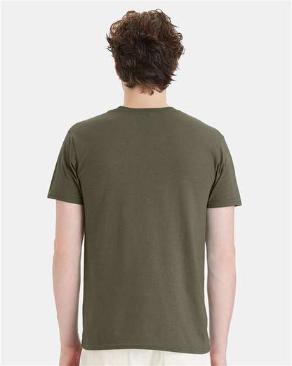 Hanes 4980 - Fatigue Green (Back)