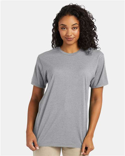 Hanes 4980 - Light Steel (Front)