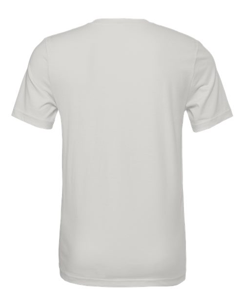 BELLA + CANVAS 3001 - Silver (Back)