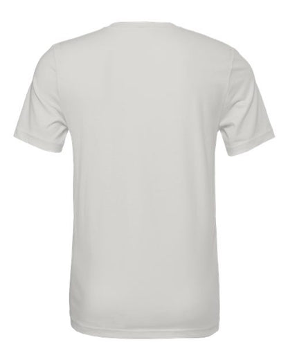 BELLA + CANVAS 3001 - Silver (Back)