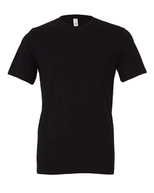 BELLA + CANVAS 3001 - Black (Front)