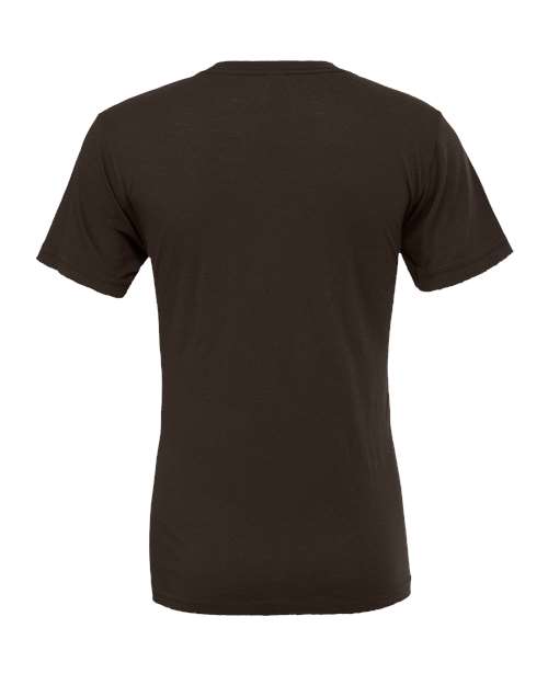 BELLA + CANVAS 3001 - Brown (Back)