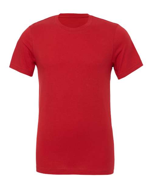 BELLA + CANVAS 3001 - Canvas Red (Front)