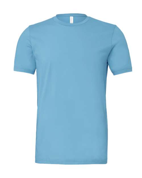 BELLA + CANVAS 3001 - Ocean Blue (Front)