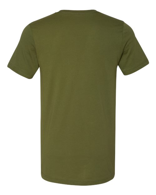 BELLA + CANVAS 3001 - Olive (Back)