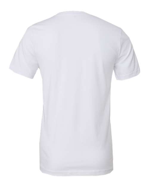 BELLA + CANVAS 3001 - White (Back)
