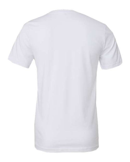 BELLA + CANVAS 3001 - White (Back)