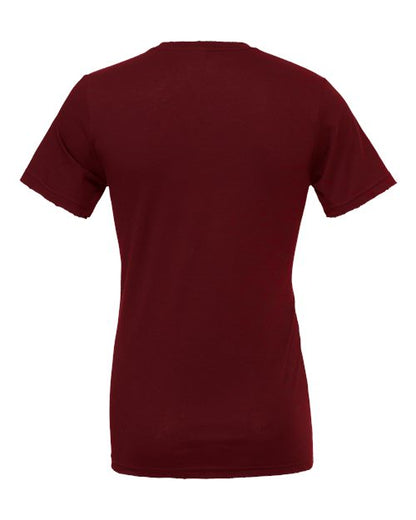 BELLA + CANVAS 3001 - Maroon (Back)