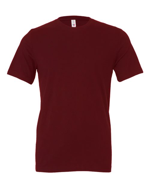 BELLA + CANVAS 3001 - Maroon (Front)