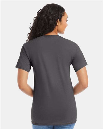 Hanes 5280 - Smoke Grey (Back)