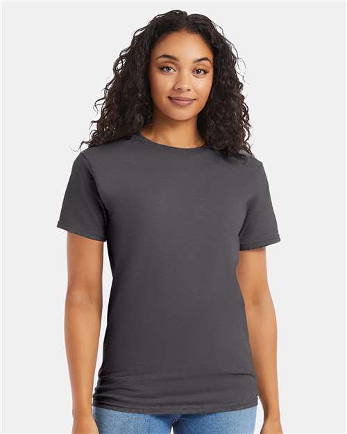 Hanes 5280 - Smoke Grey (Front)