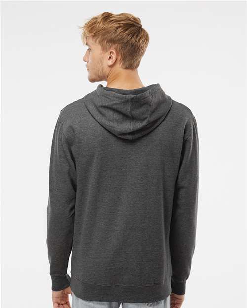 Independent Trading Co. SS4500 - Charcoal Heather (Back)