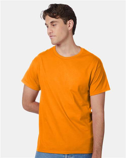 Hanes 5250 - Safety Orange (Front)