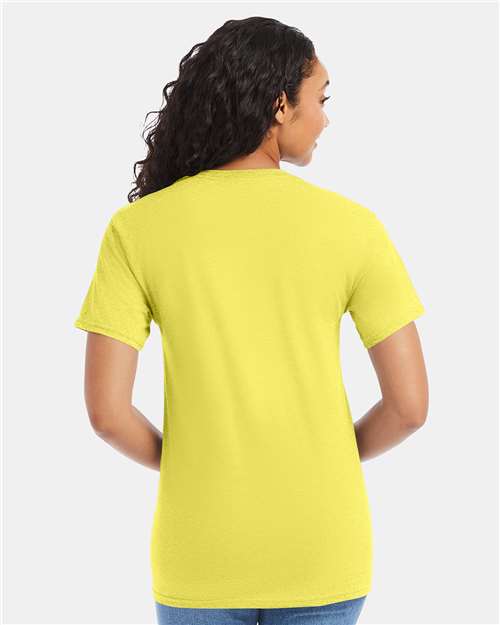 Hanes 5280 - Yellow (Back)
