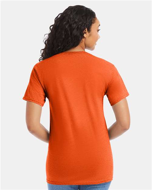 Hanes 5280 - Orange (Back)