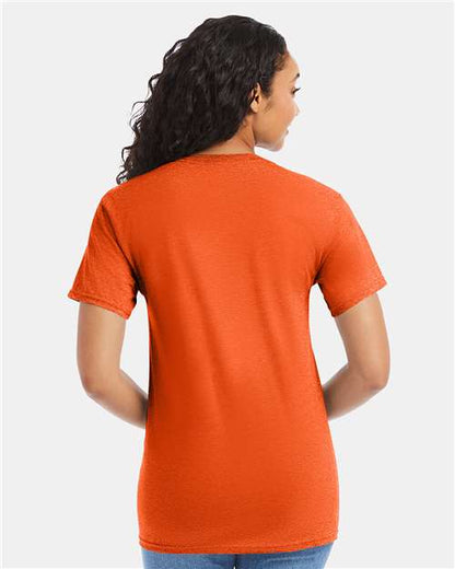 Hanes 5280 - Orange (Back)
