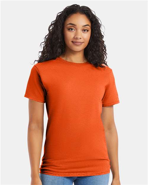 Hanes 5280 - Orange (Front)