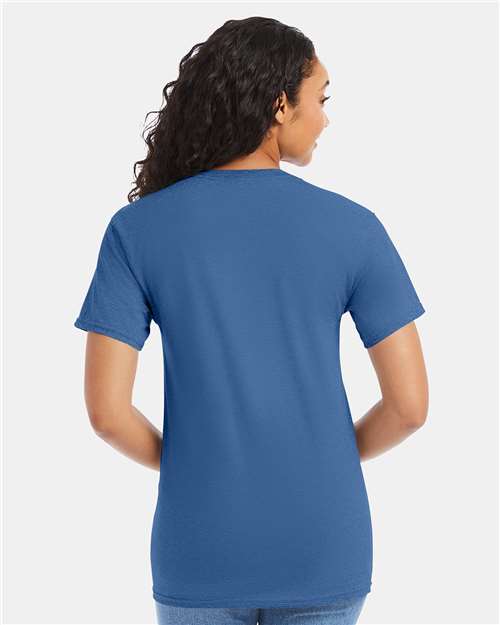 Hanes 5280 - Denim Blue (Back)