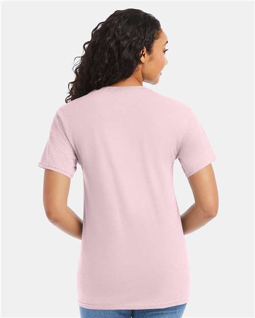 Hanes 5280 - Pale Pink (Back)